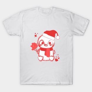 Cute Red Baby Penguin T-Shirt